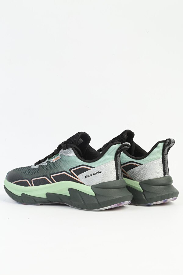 ® Siyah Yeşil Erkek Spor Ayakkabı İTHAL PCI-11052