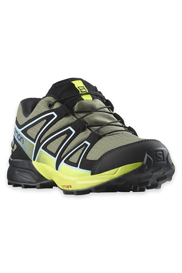 474578 Speedcross Cswp J Outdoor Siyah-Sarı Çocuk Ayakkabı