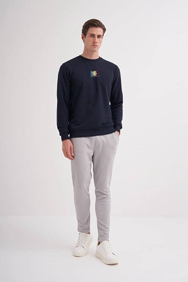 5124 Erkek 3 İplik Sweatshirt