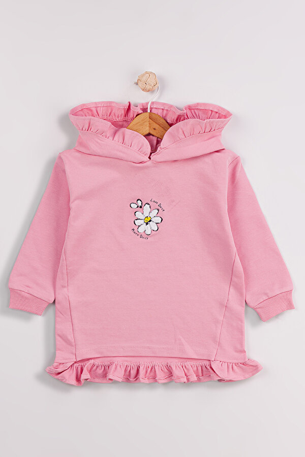 Kız Çocuk 2 li Paket Basic Sweatshirt