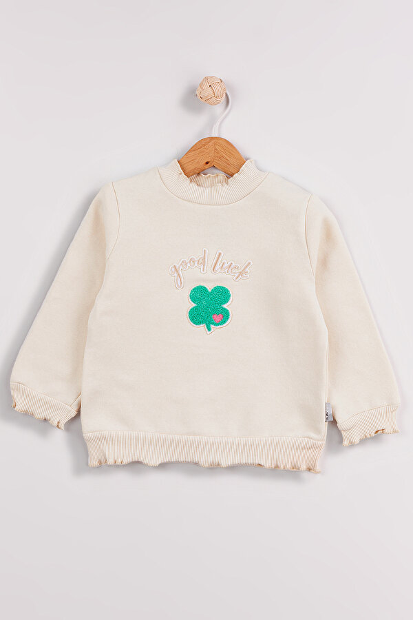 Kız Çocuk 2 li Paket Basic Sweatshirt