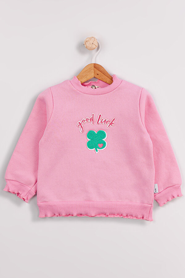 Kız Çocuk 2 li Paket Basic Sweatshirt