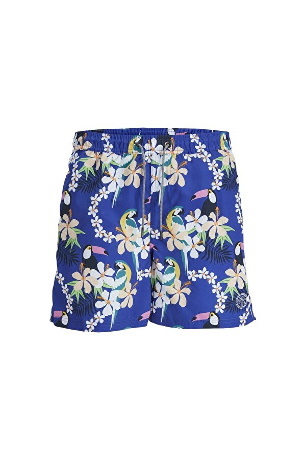Jack&Jones Fiji Aop Erkek Mavi Mayoşort