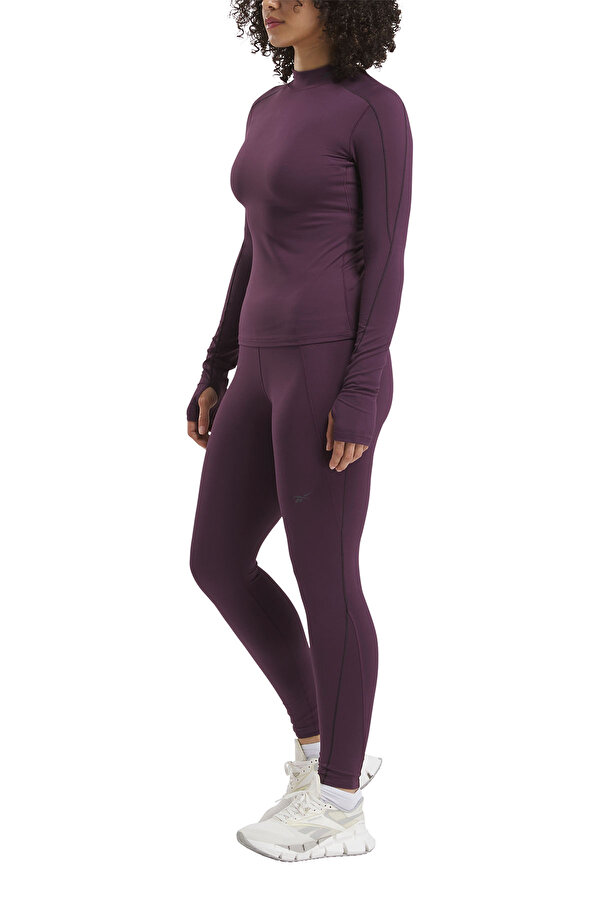 Clothing Reebok Longsleevw Plum Фиолетовый 011