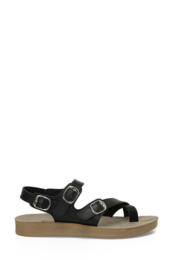 158657.Z5FX Siyah Kadın Comfort Sandalet
