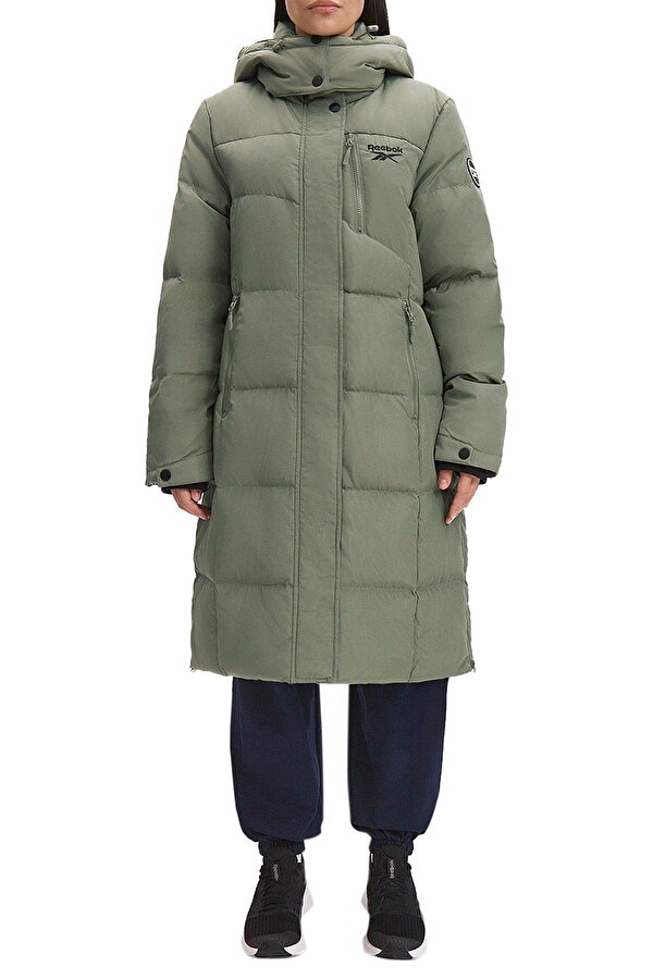 Clothing Reebok Q4D Long Puffer W Зеленый 024