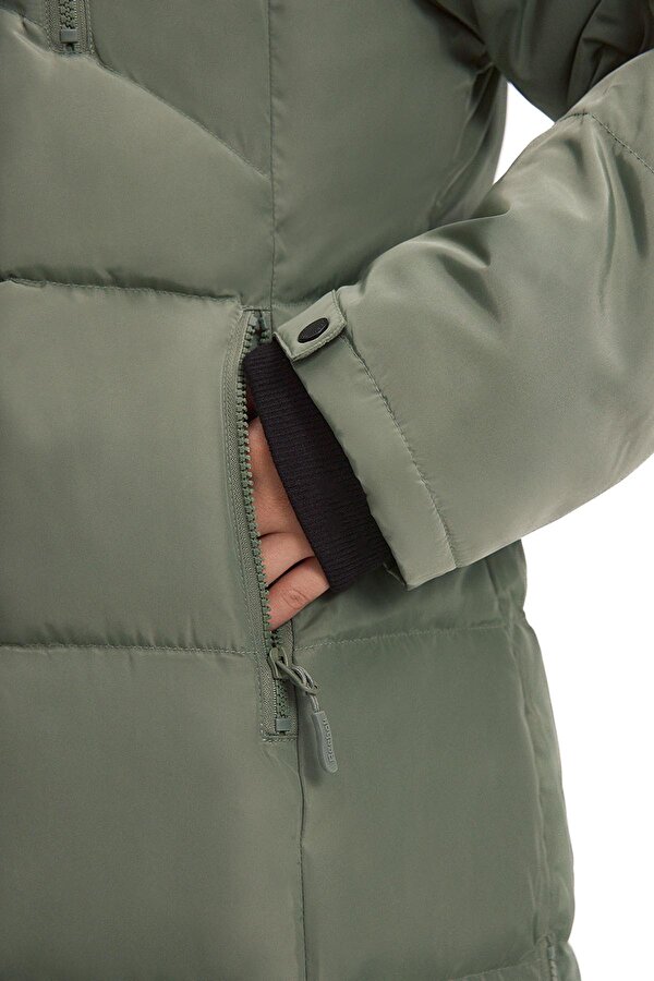 Clothing Reebok Q4D Long Puffer W Зеленый 024