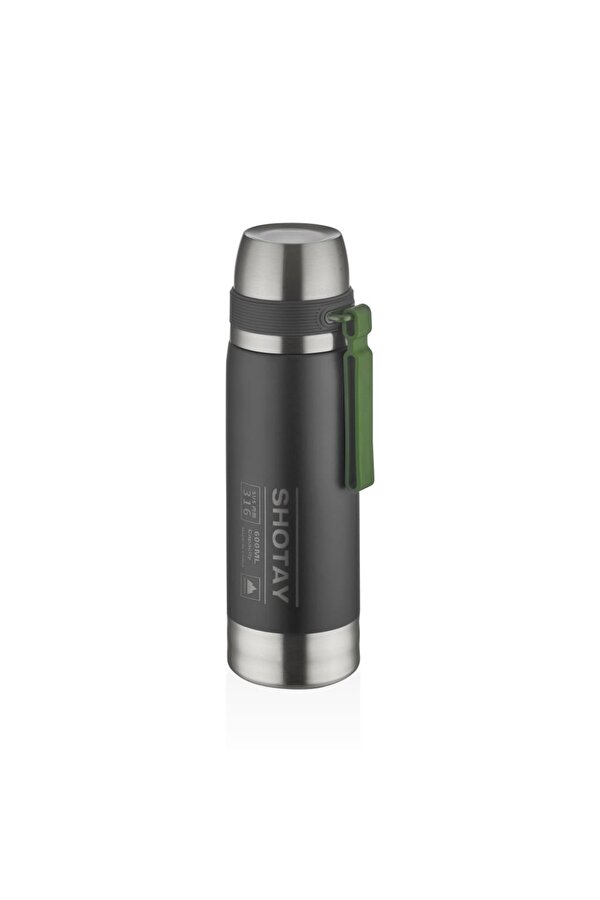 Çelik Termos 600Ml Siyah