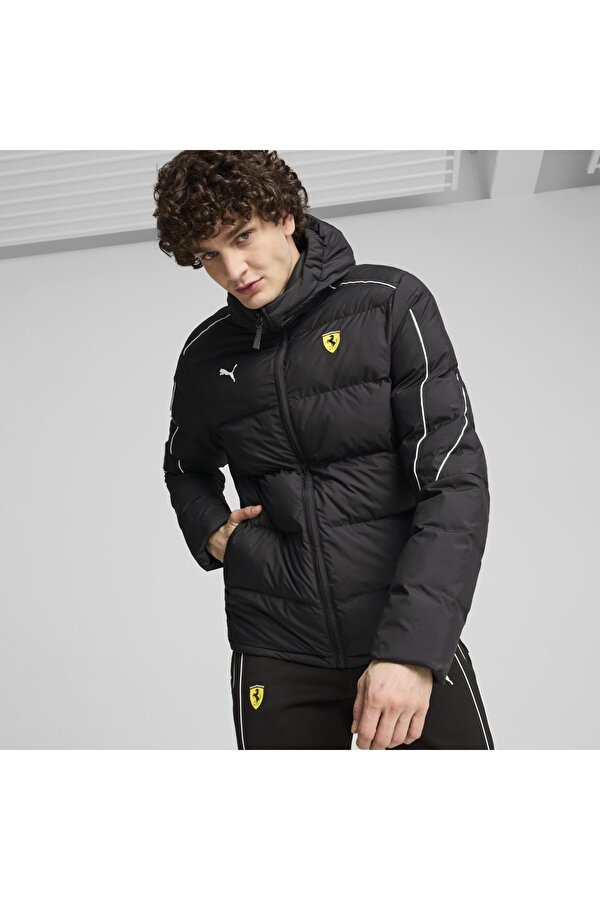 627041 Ferrari RaceMT7+ Ecolite Jk Jacket Erkek Günlük Mont