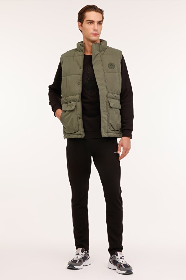 Lumberjack Ml Arnold Vest 4Ct646 4Pr Хаки Мужчина Жилет
