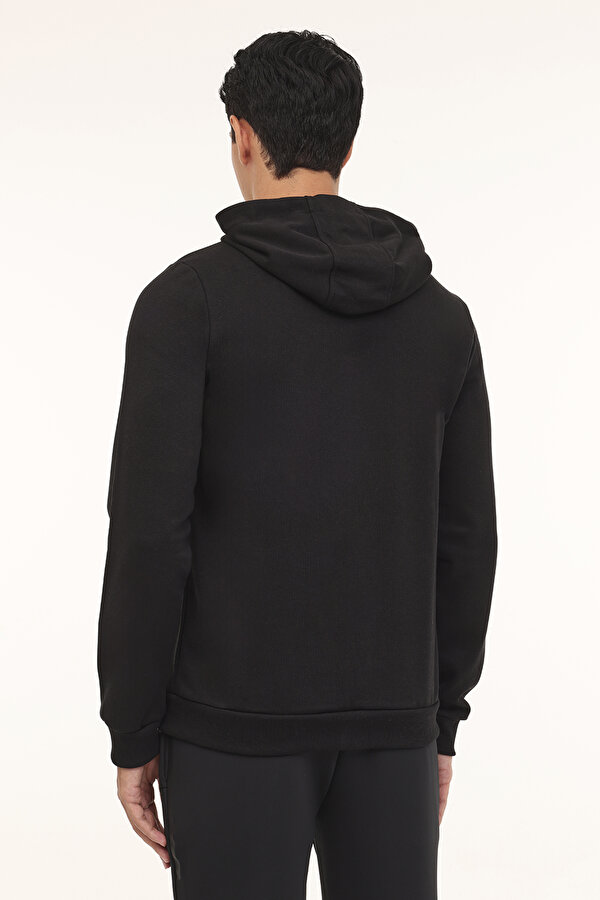 Lumberjack Mb Sn05 Fz Hod 4Pr Черный Мужчина Толстовка На Молнии