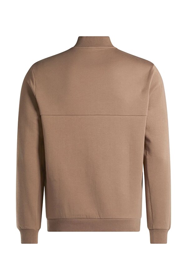 Reebok Activ Coll Quarter Zip Коричневый Мужчина Джемпер
