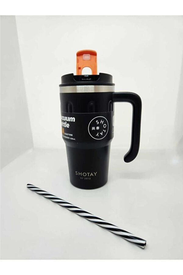 Termos Bardak Seyahat ve Outdoor 650Ml Siyah