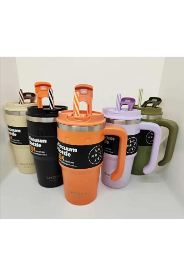 Termos Bardak Seyahat ve Outdoor 650Ml Siyah