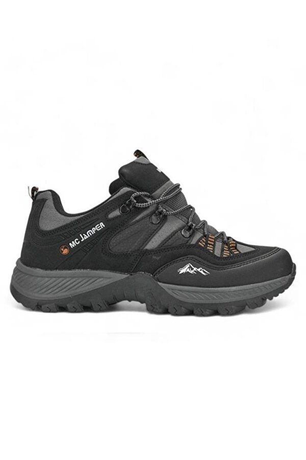 2305-24 Anatomik Air Taban Outdoor Erkek Bot Siyah Oranj