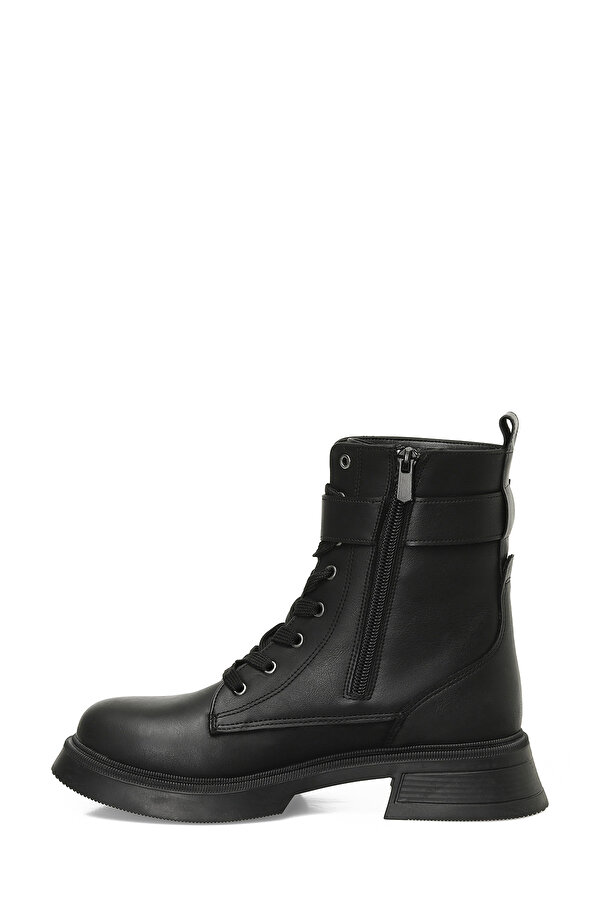 SHARON 4PR Siyah Kadın Düz Bot