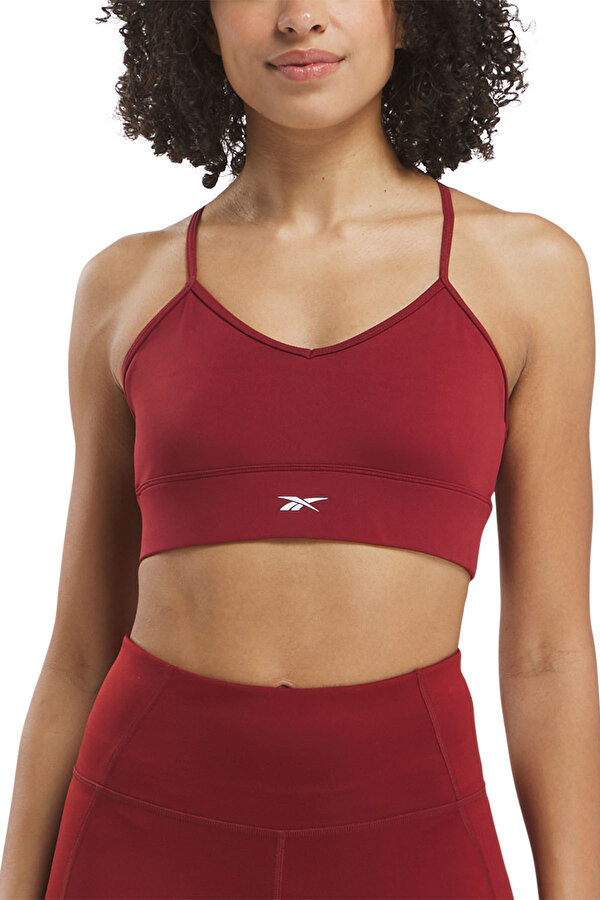 Clothing Reebok Id Train Tri-Back Bra Бордовый