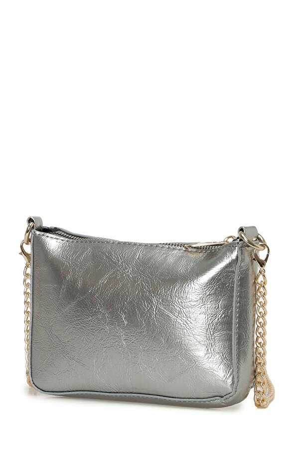 CLT DRES CPRZ 4PR Gümüş Kadın Çapraz Çanta