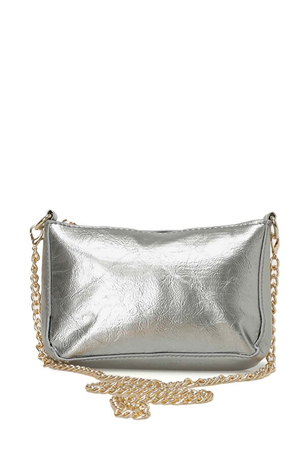 CLT DRES CPRZ 4PR Gümüş Kadın Çapraz Çanta