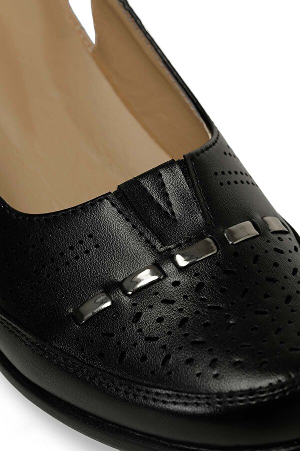 166742.Z5FX Siyah Kadın Dolgu Topuk Ayakkabı