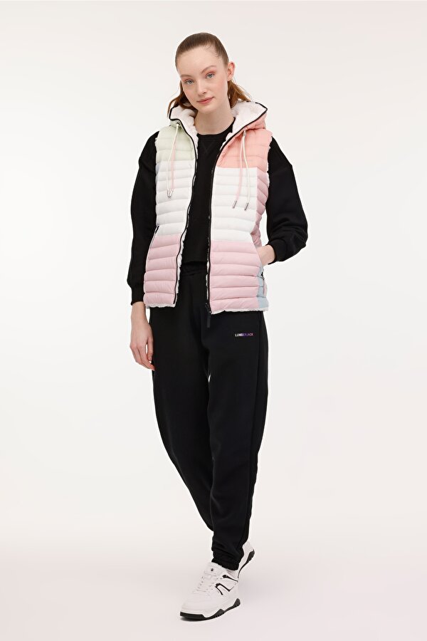 WL ADDISON 4V324-100B 4PR Beyaz Kadın Yelek