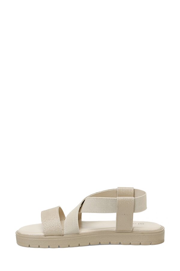 25S-275 5FX Bej Kadın Düz Sandalet