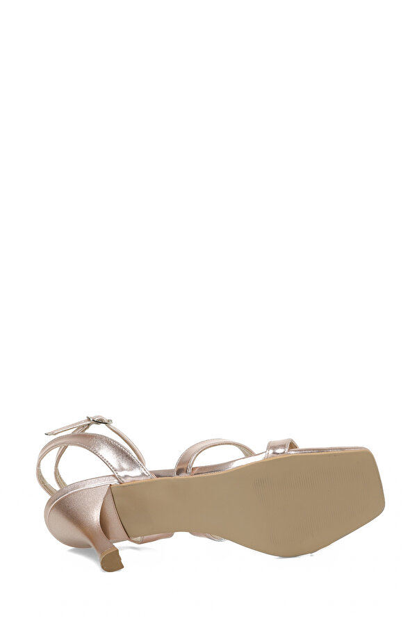 25S-218 5FX Rose Gold Kadın Topuklu Sandalet