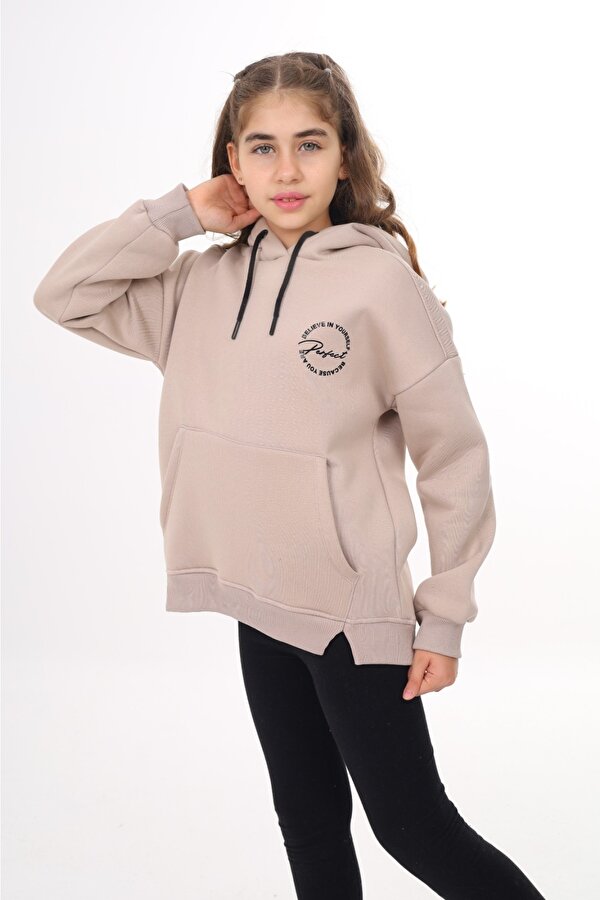 Toontoy Kız Çocuk Baskılı Sweatshirt