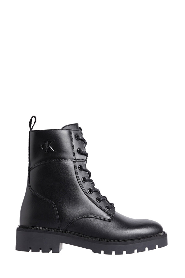 COMBAT BOOT MID ZIP LTH I Siyah Kadın Sneaker