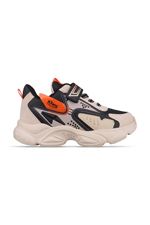 Büyük Erkek Çocuk Tekstil Bej Sneaker