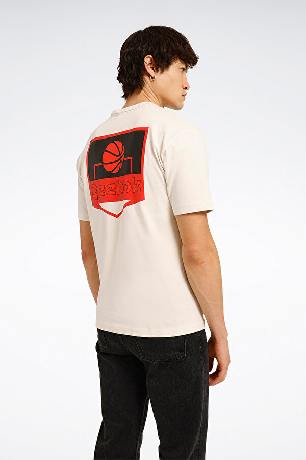 ATR HOOPWEAR TEE Ekru Erkek Kısa Kol T-Shirt