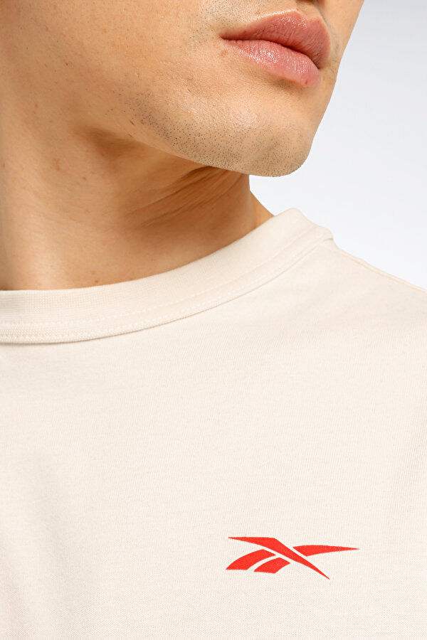 ATR HOOPWEAR TEE Ekru Erkek Kısa Kol T-Shirt