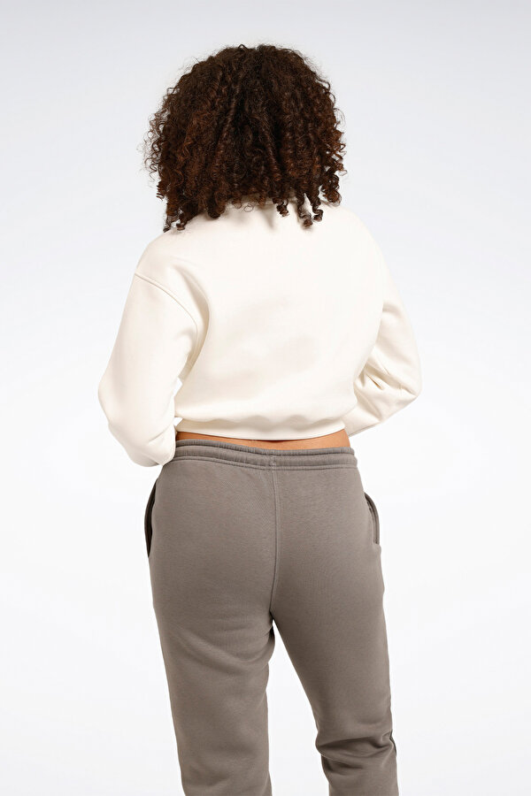 AE VECTOR LAYER Ekru Kadın Sweatshirt