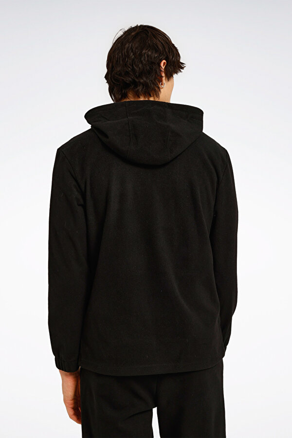 Reebok Id Reebok-F Fleece Hoodie Черный Мужчина Флис