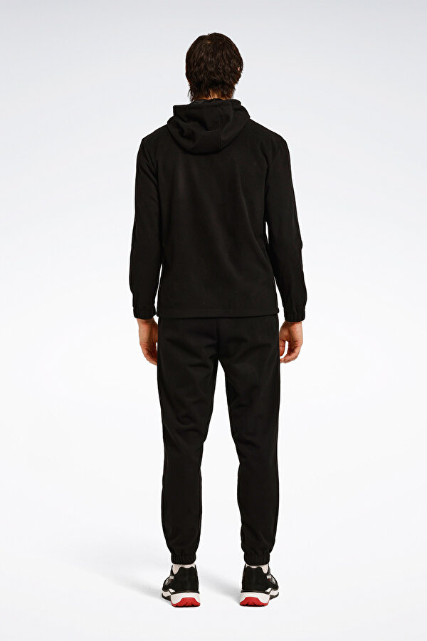 Reebok Id Reebok-F Fleece Hoodie Черный Мужчина Флис