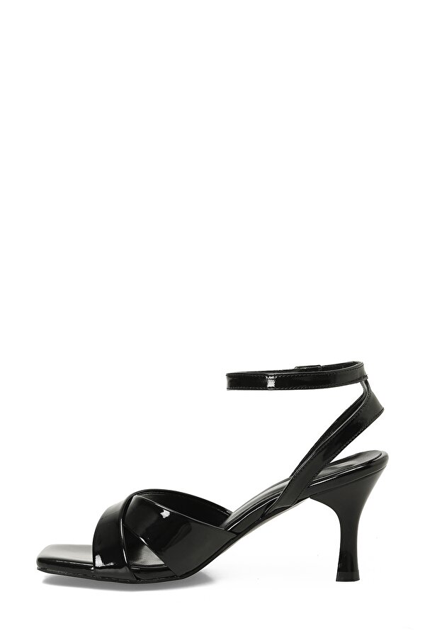 25S-278 5FX Siyah Kadın Topuklu Sandalet