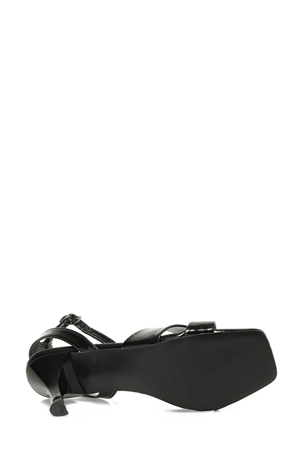 25S-278 5FX Siyah Kadın Topuklu Sandalet