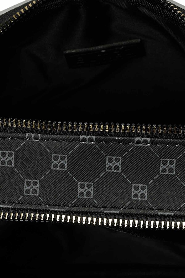 MNG SERIT DTY CPRZ 4PR Siyah Kadın Çapraz Çanta