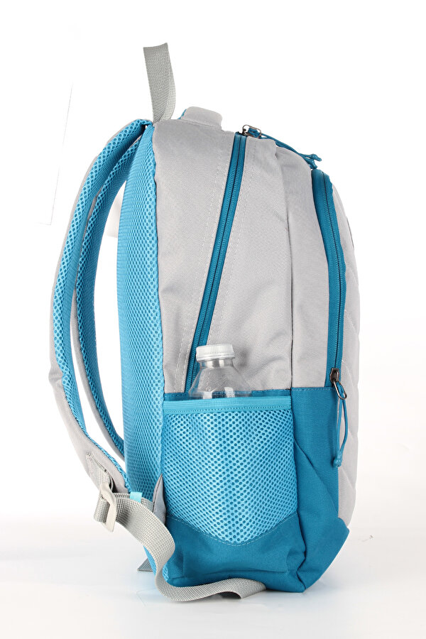 My polo 8810 Çok Gözlü Geniş Hacimli Terletmeyen Ortopedik Sırt Destekli Lise Ortaokul Ilkokul Okul Çantası MAVİ