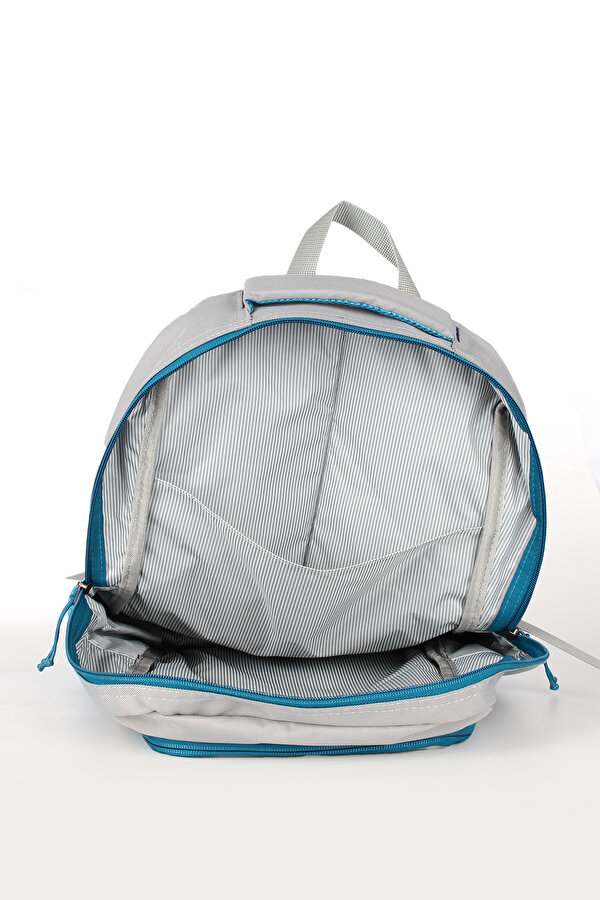 My polo 8810 Çok Gözlü Geniş Hacimli Terletmeyen Ortopedik Sırt Destekli Lise Ortaokul Ilkokul Okul Çantası MAVİ