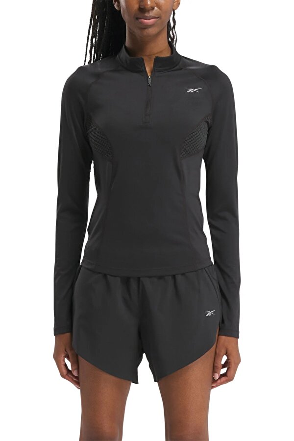 Clothing Reebok Running 1/4 Zip Черный