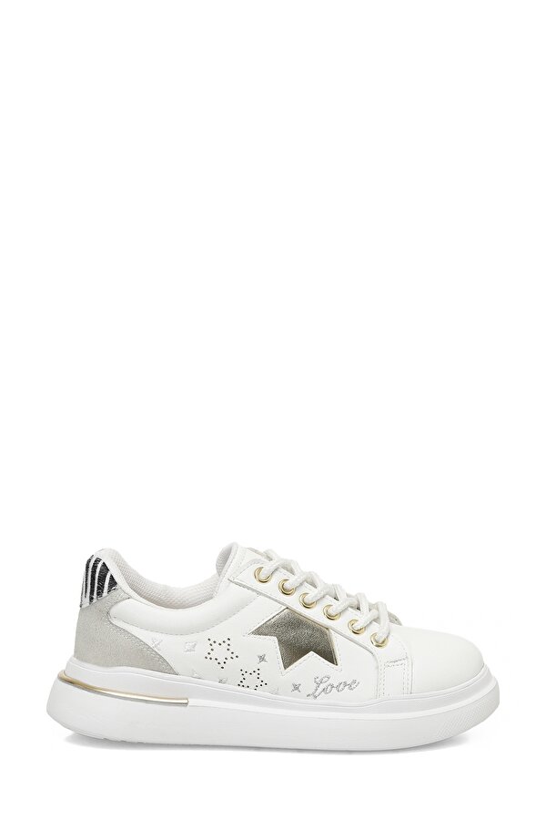 DULY.F5FX Beyaz Kız Çocuk Sneaker