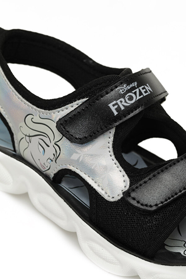 MUKKA.F5FX Siyah Kız Çocuk Sandalet