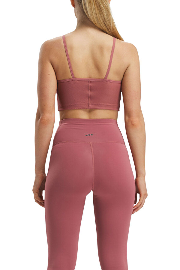 Reebok Yoga Performance Rib Crop Розовый 003 Женщина Майка