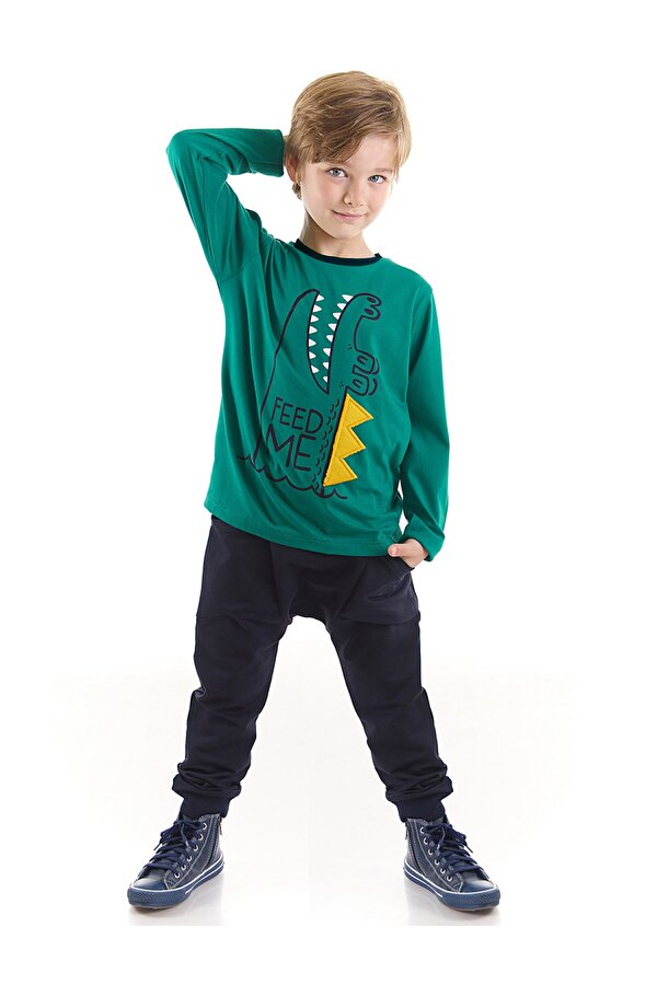 Feed Me Erkek Çocuk T-shirt Pantolon Takım