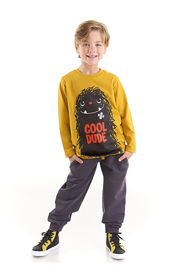 Cool Dude Erkek Çocuk T-shirt Pantolon Takım