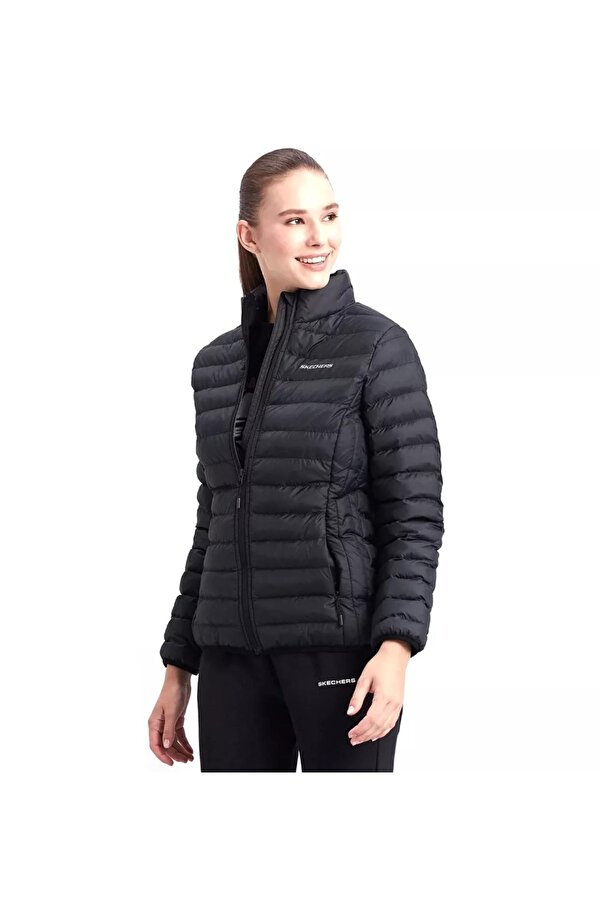 W Turtle Neck Essential Jacket S212273-001 Kadın Günlük Mont