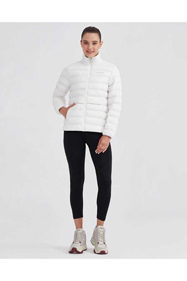 W Outerwear Pop Up Detailed Padded Jacket S231240 Günlük Kadın Mont