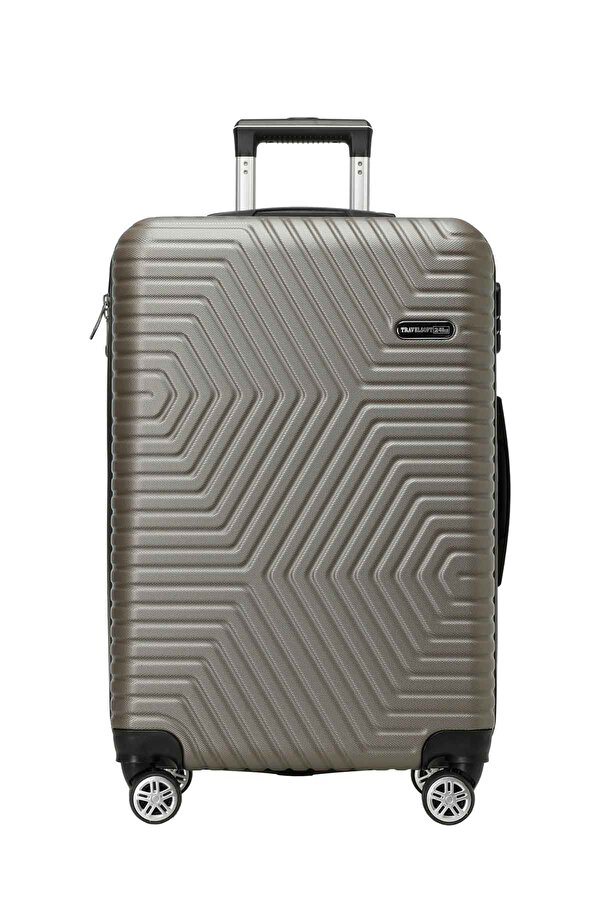 SANDERUM -B 5FX Vizon Unisex Büyük Boy Valiz