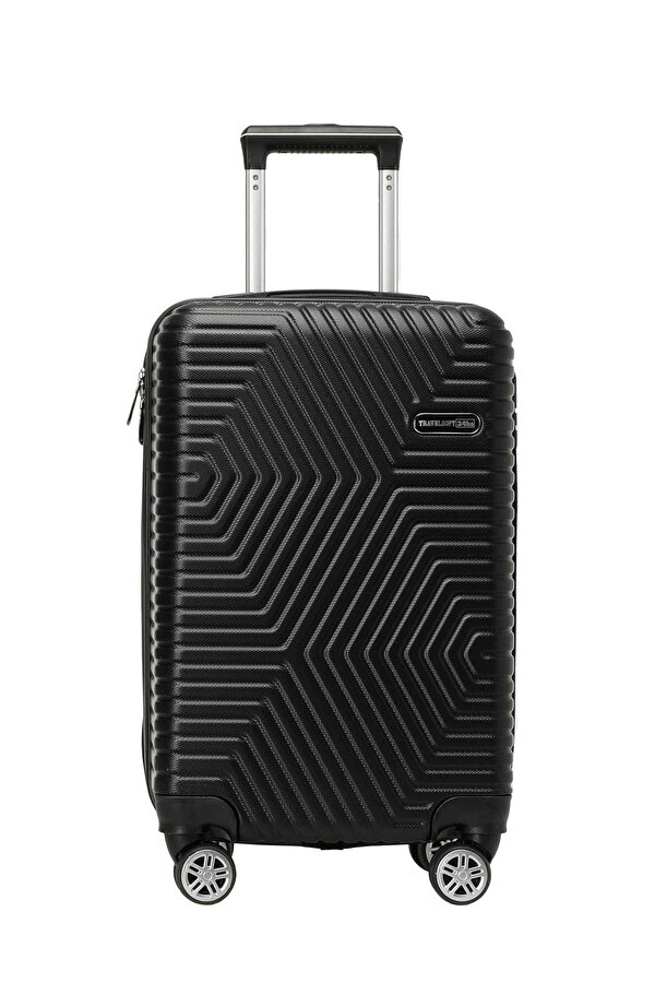 SANDERUM -K  5FX Siyah Unisex Küçük Boy Valiz